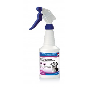 Ectoline spray perméthrine chien